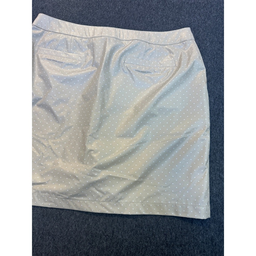 Chico's Zenergy Golf Women's Polka Dot Tennis Skort Size 2 Large 12 Pickleball - Picture 11 of 15